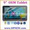 China OEM 9 inch allwinner a33 quad core tablet pc HD Screen Opnew wholesale