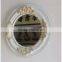 XKH105 Wholesale large round sun shape wall mirrors for bathroom