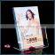 A5 Acrylic catalogue display stand for countertop