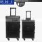 travel bag supplier pvc leather suitcase carry bag vintage trolley luggage and black