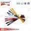 Cable Organizer with Logo Printing Hook & Loop reusable tie wraps,hook loop back to back factory