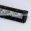 single row 120w slimline led emergency light strip bar waterproof with sliding bracket for 4x4 offroad cars