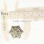 Hexagon Plating Metal Alloy Shank Button for Clothing