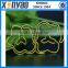 hight quality promotional gifts custom logo gold flower shape paper clips