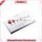 10pcs per set nylon oval make up brush for cosmetic and foundation brush with makeup brush box