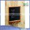 Natural Elements Bamboo Memo Chalk Board and Key Holder