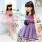 2-6Y new model baby girl dress frozen Anna Elsa summer dress woolesale children dress