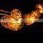 Hot Handmade Natural White Rattan Heart Design String Lights For Fairy Party Decor Wedding Bedroom Garden and Holiday Lighting