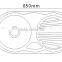 Supply stainless steel kitchen sink by factory