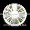 New 120Pcs 6 Shapes Gold / Silver Metallic Rhinestones Nail Art Salon Decor Stickers Tips DIY Decorations Studs