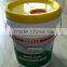 Popular style plastic paint bucket with silk-screen printing