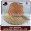 any size hand crocheted straw hat