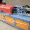 Automatic reforcing steel bar straightening and cutting machine