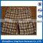 100% Cotton Men's Plaid Pajama Short Pants