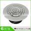 Power Consumption Round Decrative Rotary Type Ceiling Air Vent Diffuser