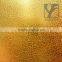 JS embossing shiny gold wrapping paper