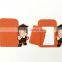 beautiful design promotional advertising PVC magnetic photo frame Custom die cut fridge frame magnet