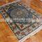 Elegent decoration capet Hand Knotted Oriental bedroom 100% silk Turkey carpet