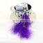 smallquantity wholesale fur pom dust plug for samsung galaxy s6