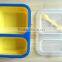 BPA Free Food Storage Container Collapsible Silicone Container With Lid