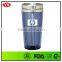 16oz thermal translucent stainless steel travel tumbler with press lid