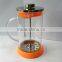 Hot sale red black color plastic tea coffee plunger