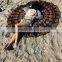 Large Round Mandala Tapestries Indian Cotton Beach Blanket Ethnic Roundie Boho Towel Yoga Mat