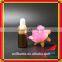 2ml 3ml amber glass dropper bottle samples vial with metal dropper for essential oil packaging empty bottles 062R