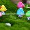 Mini Mushrooms Fairy Tale Wedding Woodland Planter and Pot Decoration Terrarium resin metal cast golf cheap figurines