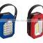 Flexible magnetic cob led work light battery operated led emergency light with rubber hook for easy carry