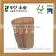 China supply FSC fancy design wooden bucket