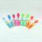 Baby plastic/ TPE encapsulated spoon and fork / baby cutlery