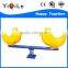 Children plastic seesaw, horse seesaw