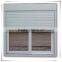 roller shutter window with automatic lock and motor