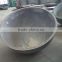 stainless steel tank head ends spherical dish head
