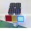 Red yellow blue module traffic signal lights road safety solar flashing light