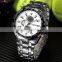 CURREN White Luxury Sport Analog Army Military Steel Band Men's Quartz Watch