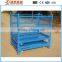 Collapsible wire mesh container used in tobacco industry
