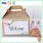 Promotional Customized Kraft Carrier Bag with Handle, Factory Direct selling Kraft Box