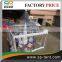 Transparent tent in pagoda shape 6m by 6m