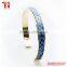 python skin bracelet imitation gold bangle tiny bangle