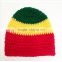 cheap slouchy jamaica knitted rasta hat, rasta beanie tam hat, men beanie wholesale