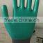 13 gauge nylon gloves nitrile coated palm working gloves