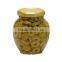 Tunisian Sliced Green Olives, 100% High Quality Olives, Green Olives,Sliced Table Olives 370 ml Glass Jar