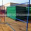 Used Red colour 6ft temporary movable fence / powder coated fence / Canada temporary fence panels / metal fence exported to Ca