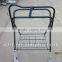 Put the saddle rack/saddle stand