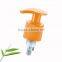 left right and outside spring lotion pump