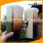 1000ML Disposable plastic PP split boba tea cups with lid 32 OZ