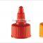 Liquid Bottle Reusable Non Spill Plastic Tip Pull-Push Cap