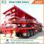 high quality customized container semi-trailer 20ft 40ft 3 axle gooseneck flatbed trailer